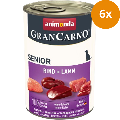 animonda GranCarno Senior Rind + Lamm 400 g