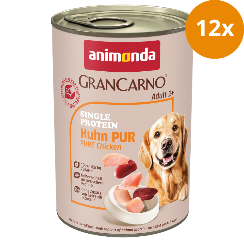 animonda GranCarno Adult Huhn pur 400 g