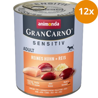 animonda GranCarno Sensi Huhn & Reis 800 g