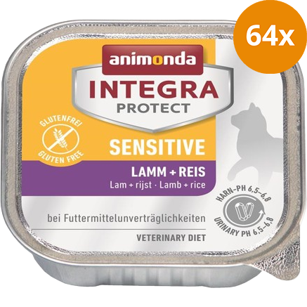 animonda Integra Protect Cat Sensitive Lamm + Reis 100 g