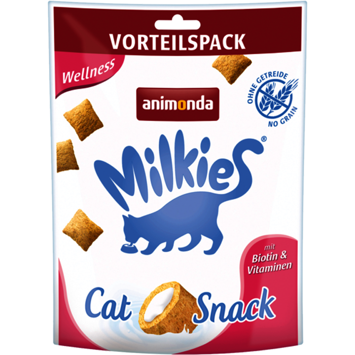 animonda Snack Milkie Knusperkissen Wellness 120 g