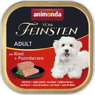 animonda Vom Feinsten Adult Rind & Putenherzen 150 g