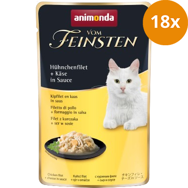 animonda Vom Feinsten Hühnchenfilet & Käse in Sauce 50 g