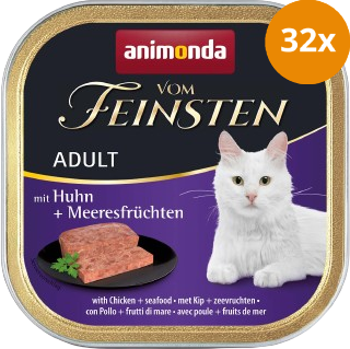 animonda Vom Feinsten Huhn & Meeresfrüchte 100 g