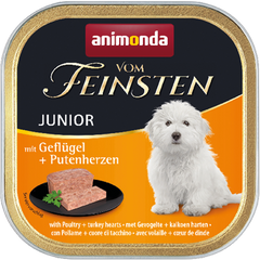 animonda Vom Feinsten Junior Geflügel & Putenherzen 150 g