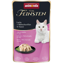 animonda Vom Feinsten Lachs & Hühnchenfilet in Sauce 50 g