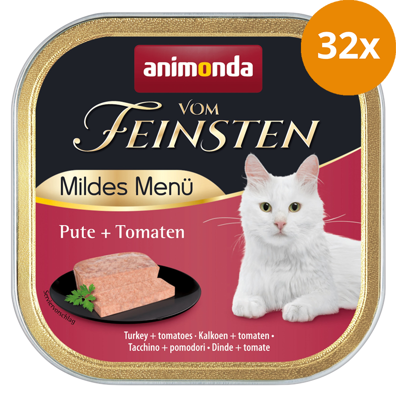 animonda Vom Feinsten Mildes Menü Pute & Tomate 100 g