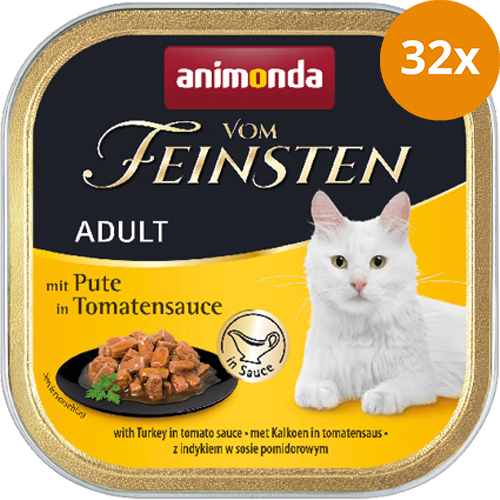 animonda Vom Feinsten Pute in Tomatensauce 100 g