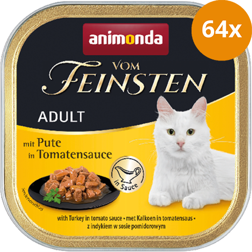 animonda Vom Feinsten Pute in Tomatensauce 100 g