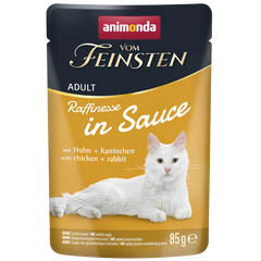 Animonda Vom Feinsten Raffinesse in Sauce Adult mit Huhn & Kaninchen 85 g