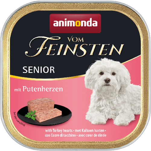 animonda Vom Feinsten Senior Putenherzen 150 g