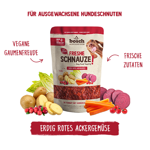 bosch Freshe Schnauze - erdig rotes Ackergemüse