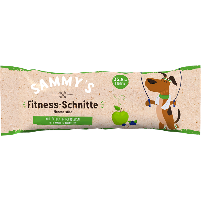 bosch Sammy's Fitness- Schnitte Äpfel & Blaubeeren 25 g