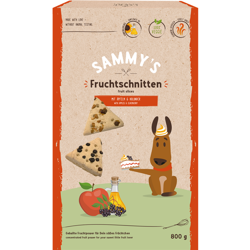 bosch Sammy's Fruchtschnitten 800 g