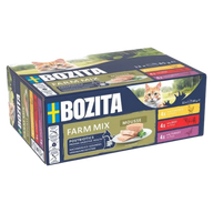 Bozita Cat Dose Mousse Mixed Farm 12x85g