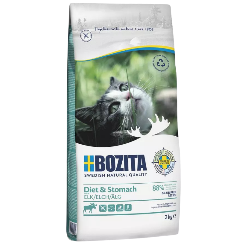 Bozita Diet & Stomach Getreidefrei Elch