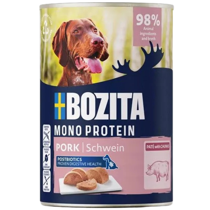 Bozita Dog Paté Schwein 400 g