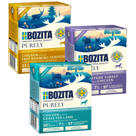 Bozita Dog Purely 370 g - Mix Sparpaket