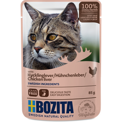 Bozita Häppchen in Gelée Hühnchenleber 85 g