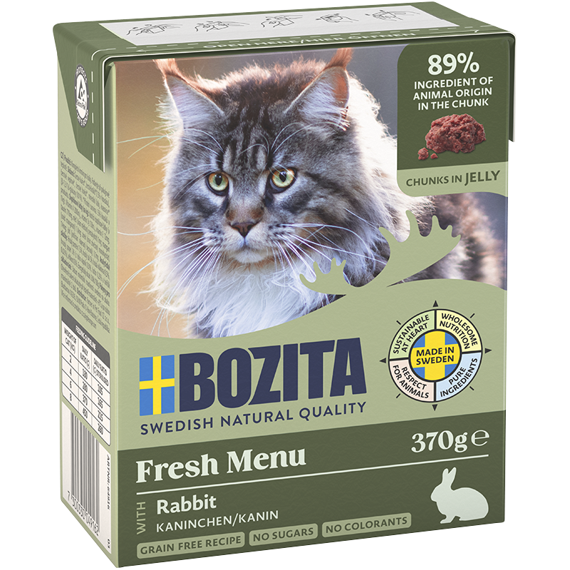 Bozita Häppchen in Gelee Kaninchen 370 g