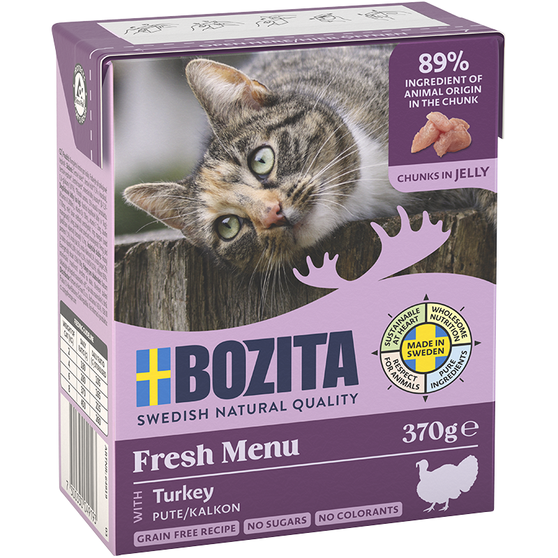 Bozita Häppchen in Gelee Pute 370 g
