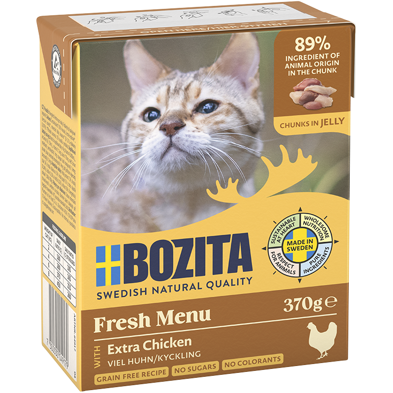 Bozita Häppchen in Gelee viel Huhn 370 g