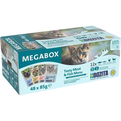 Bozita Häppchen in Soße PB Megabox 48 x 85 g