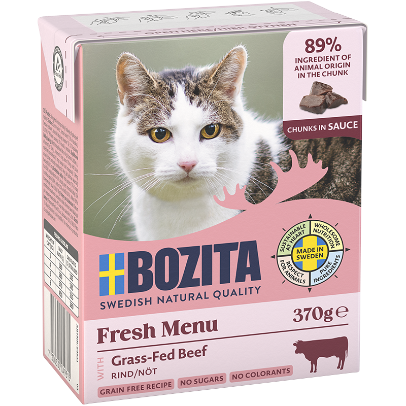 Bozita Häppchen in Soße Rind 370 g
