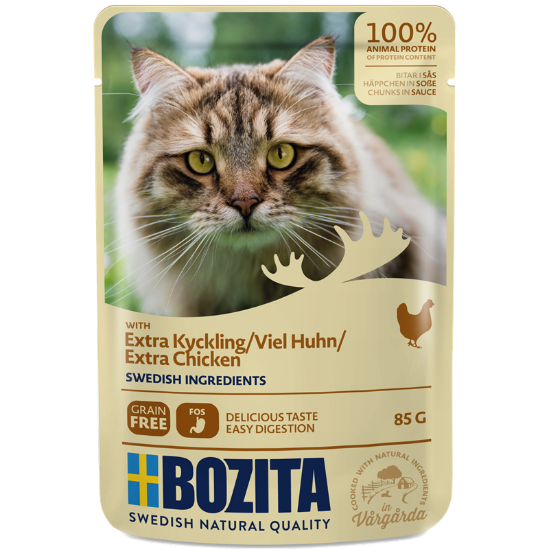 Bozita Häppchen in Soße viel Hühnchen 85 g