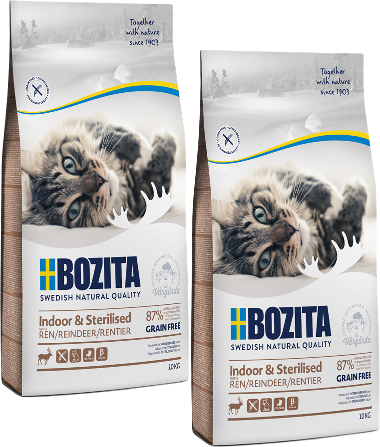 Bozita Indoor & Sterilised Getreidefrei Rentier