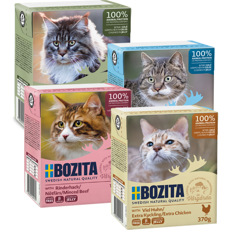 Bozita Megapack Sauce Mix 24er Fisch und Fleisch