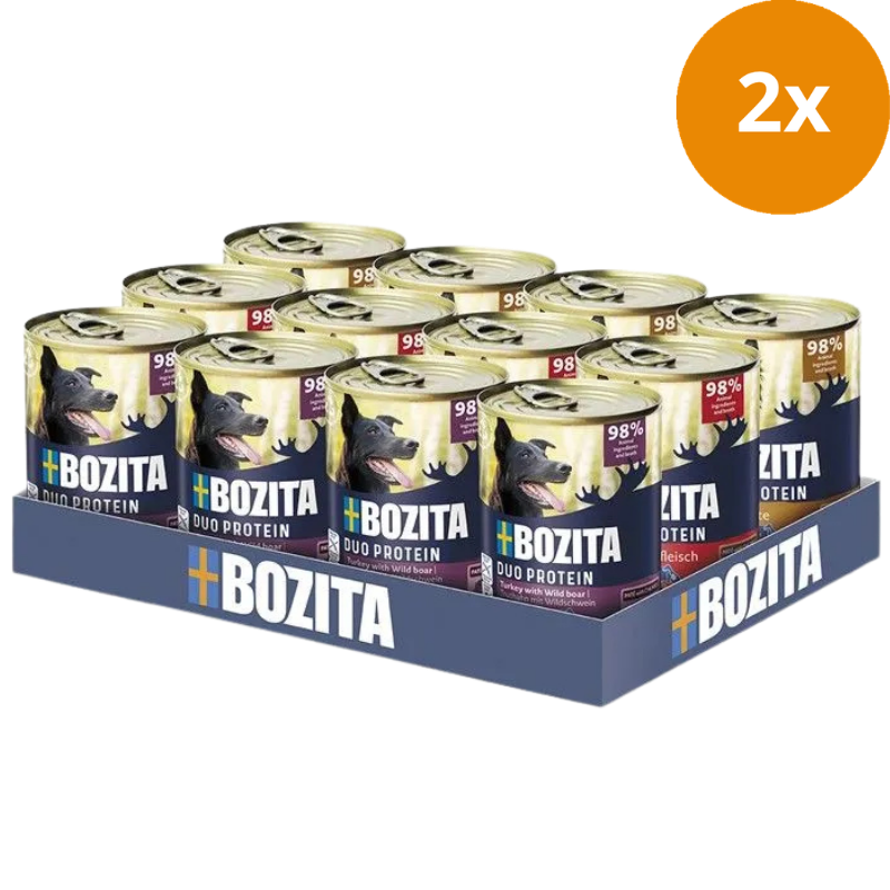 Bozita Dog Dose Pate Mix Tray 12 x 400 g