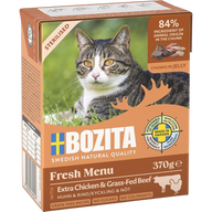 Bozita Sterilised Häppchen in Gelee mit Huhn & Rind 370 g