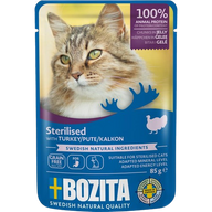 Bozita Sterilised Häppchen in Gelee PB mit Pute 85 g