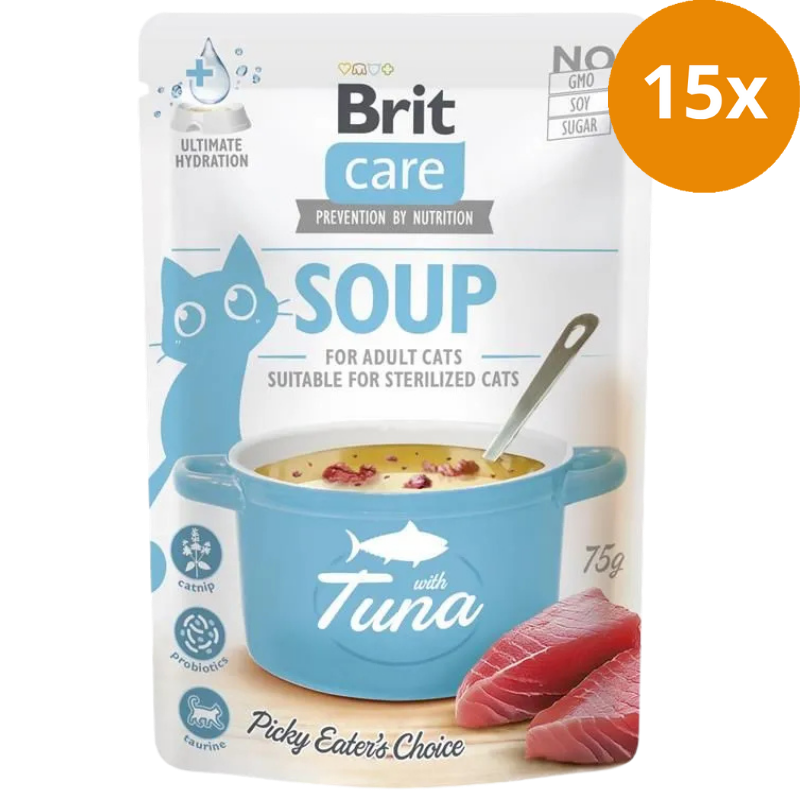 Brit Care Cat Soup with Tuna 75 g
