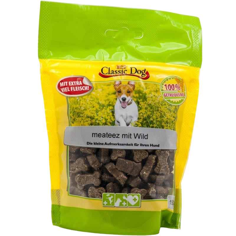 BTG Classic Dog Meateez Wild 150 g
