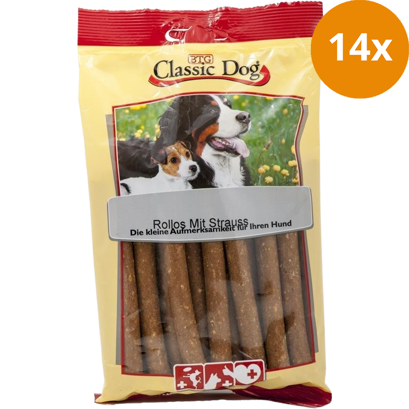 BTG Classic Dog Rollos Strauß 200 g