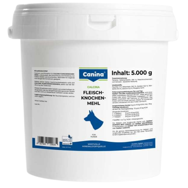 Canina Pharma Calcina Fleischknochenmehl