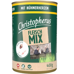 Christopherus Fleischmix Hühnerherzen 400 g