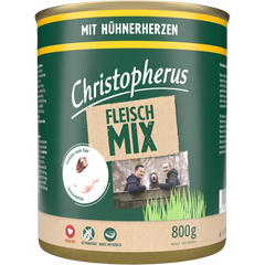 Christopherus Fleischmix Hühnerherzen 800 g