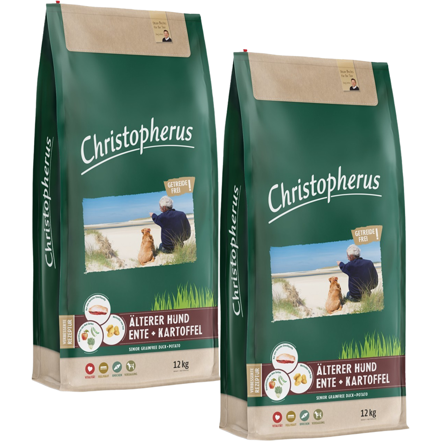 Christopherus Getreidefrei Senior Ente & Kartoffel