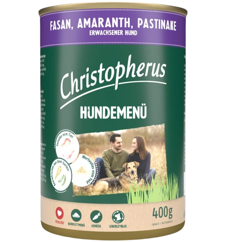 Christopherus Menü Adult Fasan & Amaranth 400 g