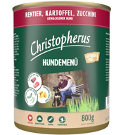 Christopherus Menü Adult Rentier & Kartoffel 800 g