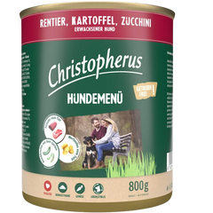 Christopherus Menü Adult Rentier & Kartoffel 800 g