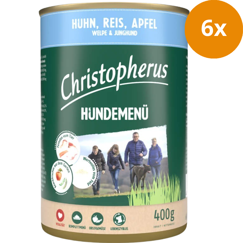 Christopherus Menü Junior Huhn & Reis 400 g