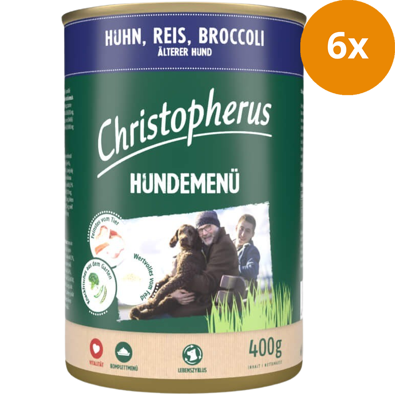 Christopherus Menü Senior Huhn & Reis 400 g