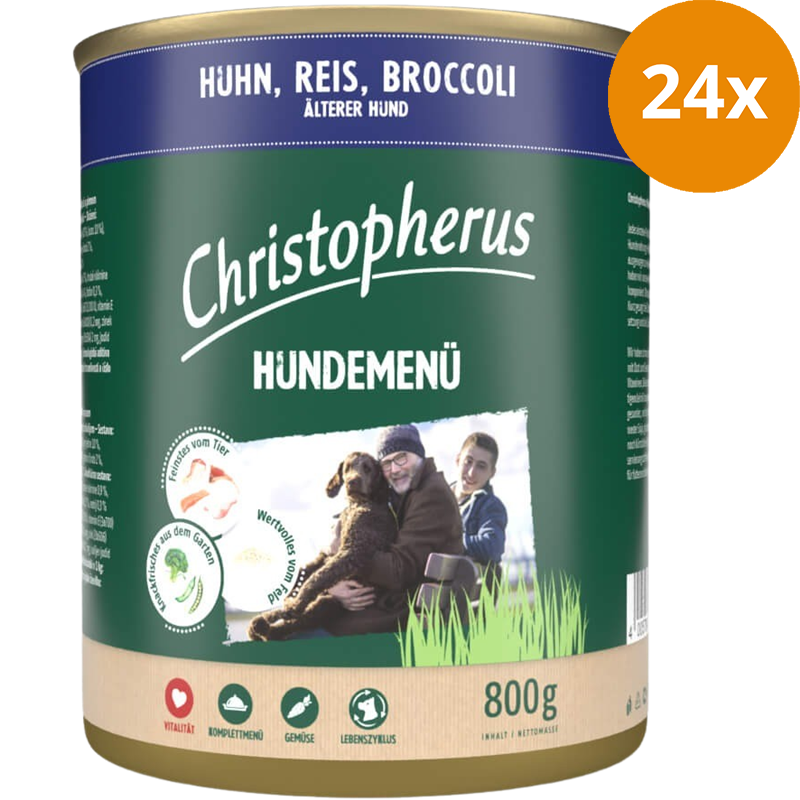 Christopherus Menü Senior Huhn & Reis 800 g