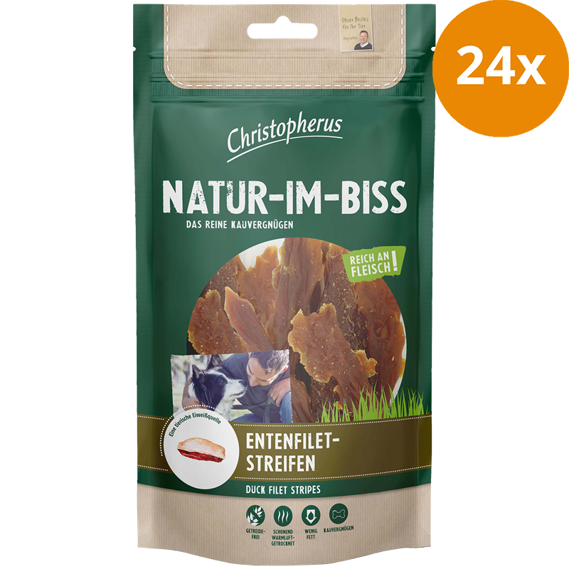 Christopherus Natur-Im-Biss Entenfiletstreifen 70 g