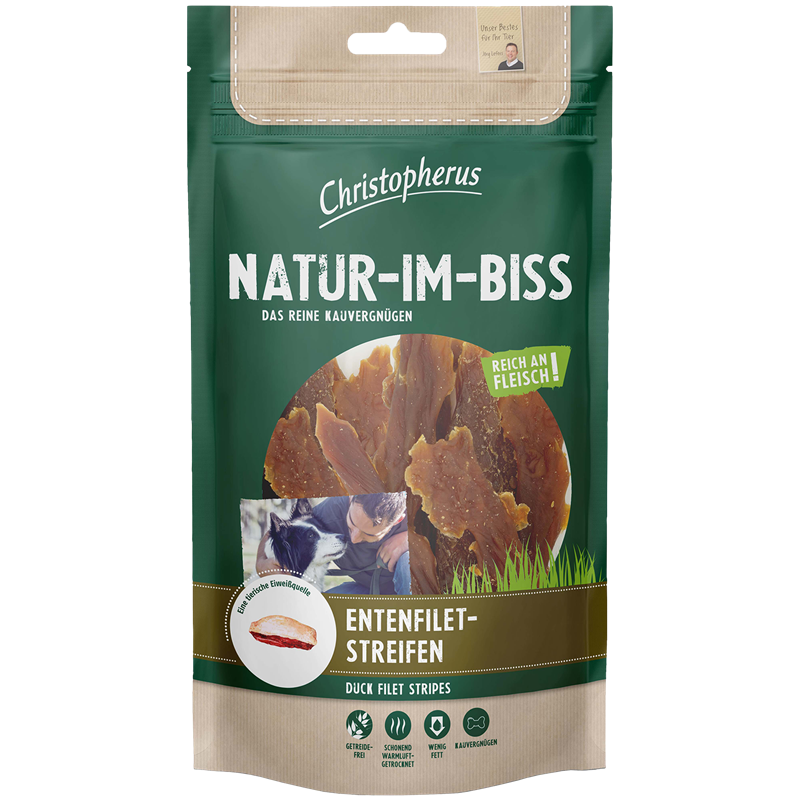 Christopherus Natur-Im-Biss Entenfiletstreifen 70 g