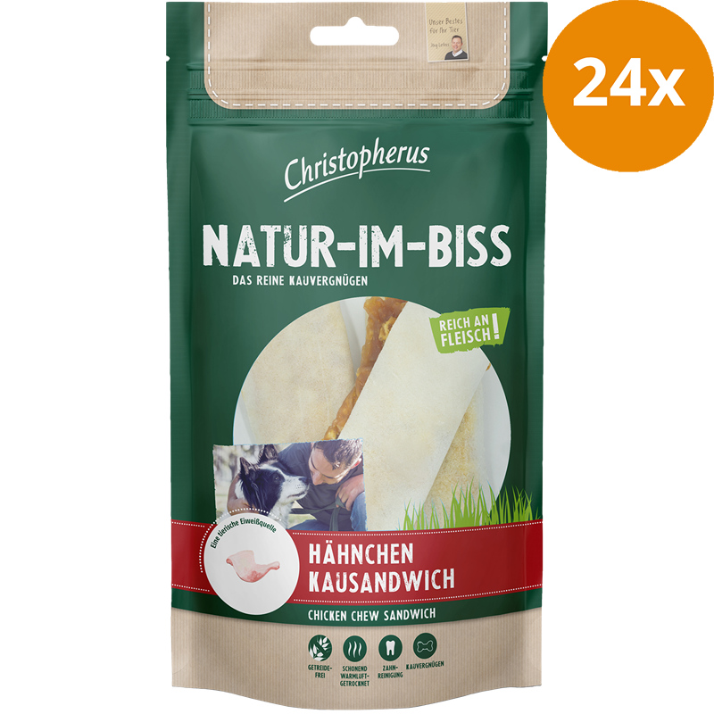 Christopherus Natur-Im-Biss Hähnchen-Kausandwich 70 g